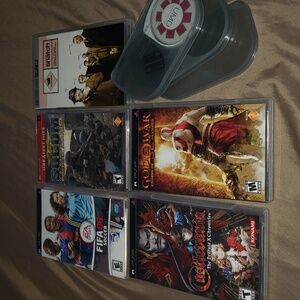 Vintage Psp Game music movie Lot Castlevania,God of War, Red hot chili Peppers